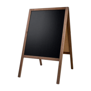 Holz Kundenstopper 1